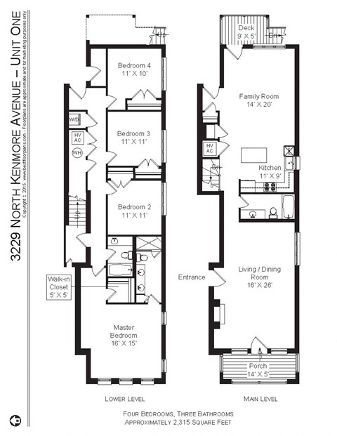 3229-31 N. Kenmore 2-4 Beds Apartment for Rent - Photo Gallery 25